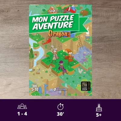 Couverture du jeu Mon Puzzle Aventure - Dragon 