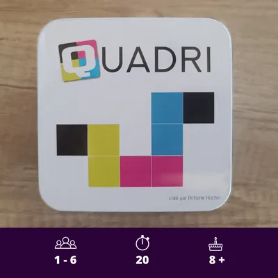 Couverture du jeu QUADRI