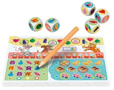 Matériel du jeu Très futé ! Kids