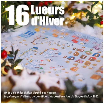 Couverture du jeu 16 Lueurs d'Hiver