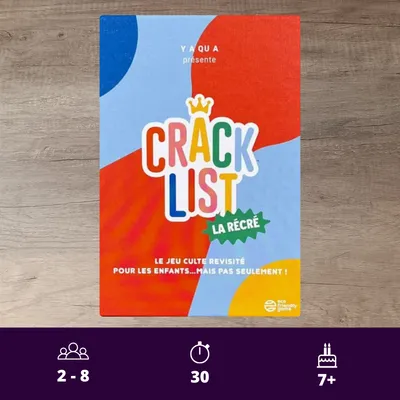 Couverture du jeu Crack List - La Récré