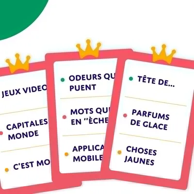 Matériel du jeu Crack List - La Récré