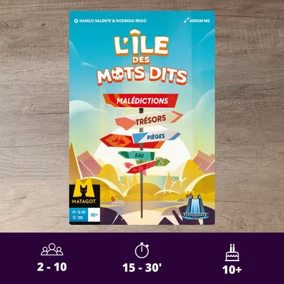 Couverture du jeu L'Île Des Mots Dits 
