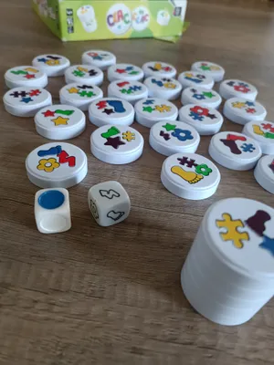 Matériel du jeu Clac Clac
