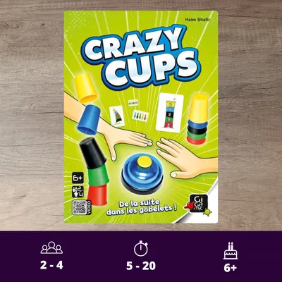 Couverture du jeu Crazy Cups