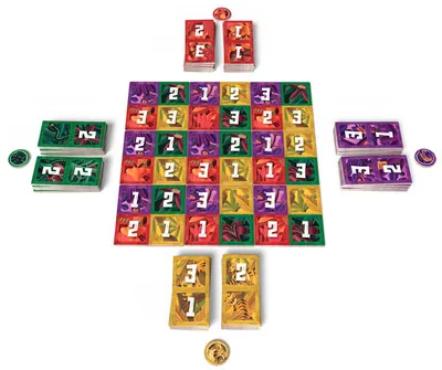 Matériel du jeu Kumata