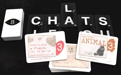 Matériel du jeu Dictopia