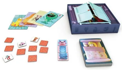 Matériel du jeu La Chasse aux Monstres