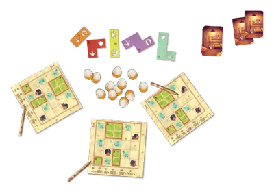 Matériel du jeu Polynimaux