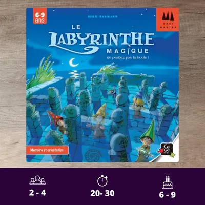 Couverture du jeu Le Labyrinthe Magique