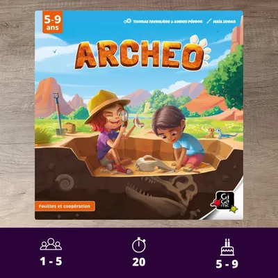 Couverture du jeu Archéo