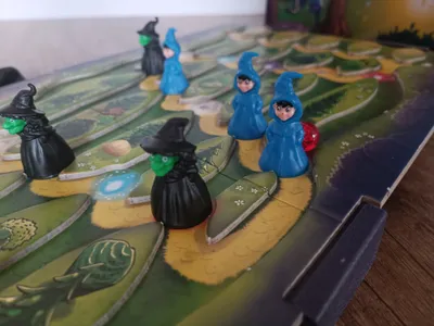 Matériel du jeu La colline aux Feux Follets