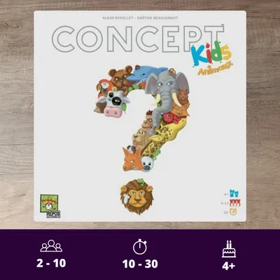 Couverture du jeu Concept - Kids Animaux