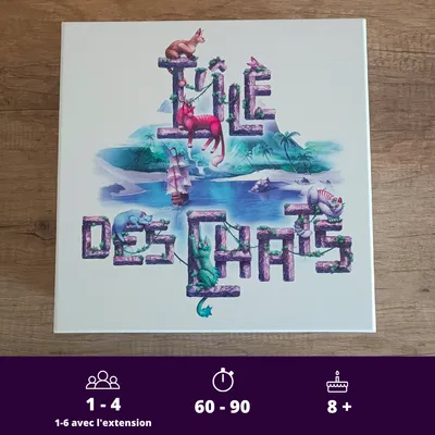 Couverture du jeu L'île des chats