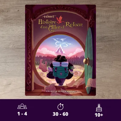 Couverture du jeu Le Hobbit - Histoire d'un Aller et Retour