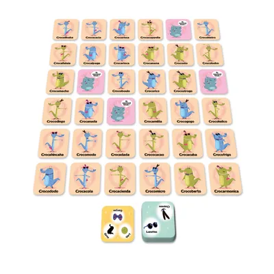 Matériel du jeu RapidCroco