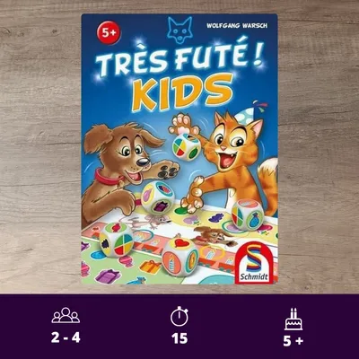 Couverture du jeu Très futé ! Kids