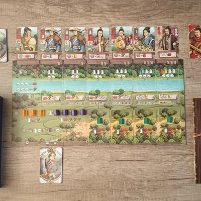 Matériel du jeu Legacy of Yu