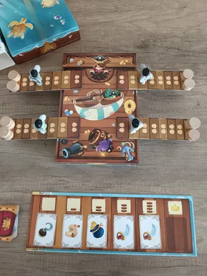 Matériel du jeu La planche des pirates