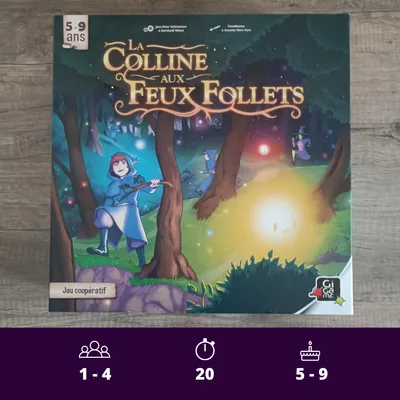 Couverture du jeu La colline aux Feux Follets