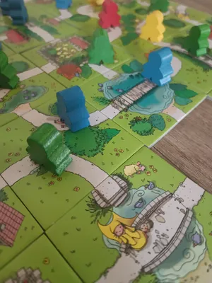 Matériel du jeu Mon premier Carcassonne
