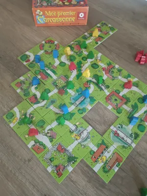 Matériel du jeu Mon premier Carcassonne