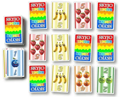 Matériel du jeu Skyjo Junior