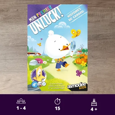Couverture du jeu Mon Premier Unlock! - Histoires De Canard