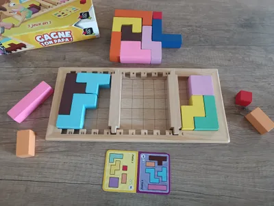 Matériel du jeu Gagne ton papa / Gagne ta maman