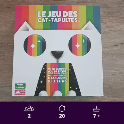 Couverture du jeu Le Jeu des Cat-tapultes