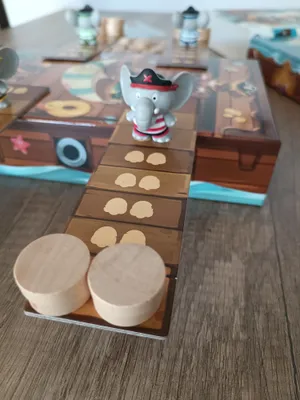 Matériel du jeu La planche des pirates