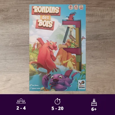 Couverture du jeu Rondins des Bois