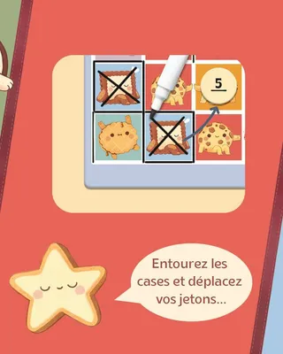 Matériel du jeu Cookie Party 